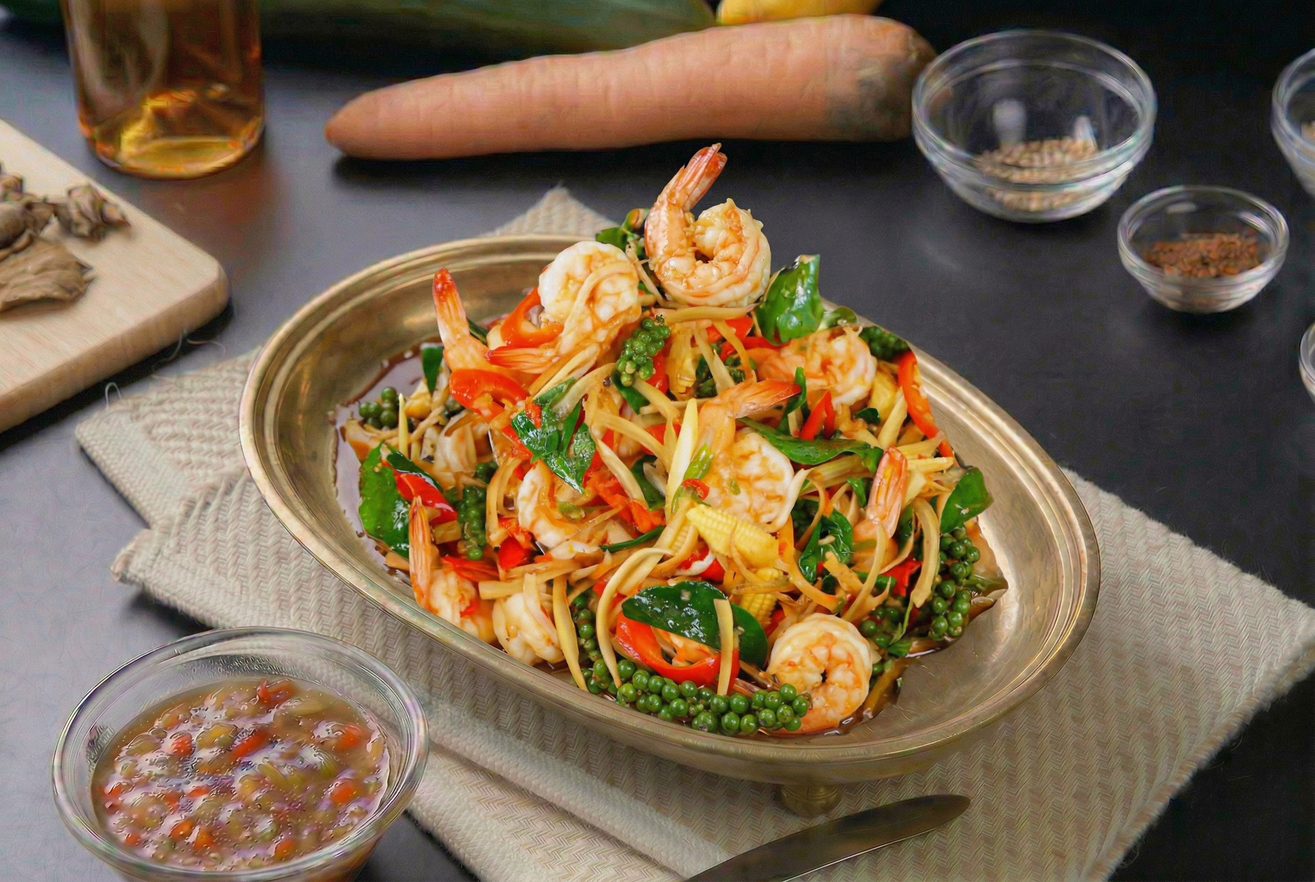 Pad Cha Stir-Fried.