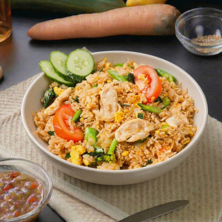 Authentic Thai Fried Rice: A Flavorful Delight