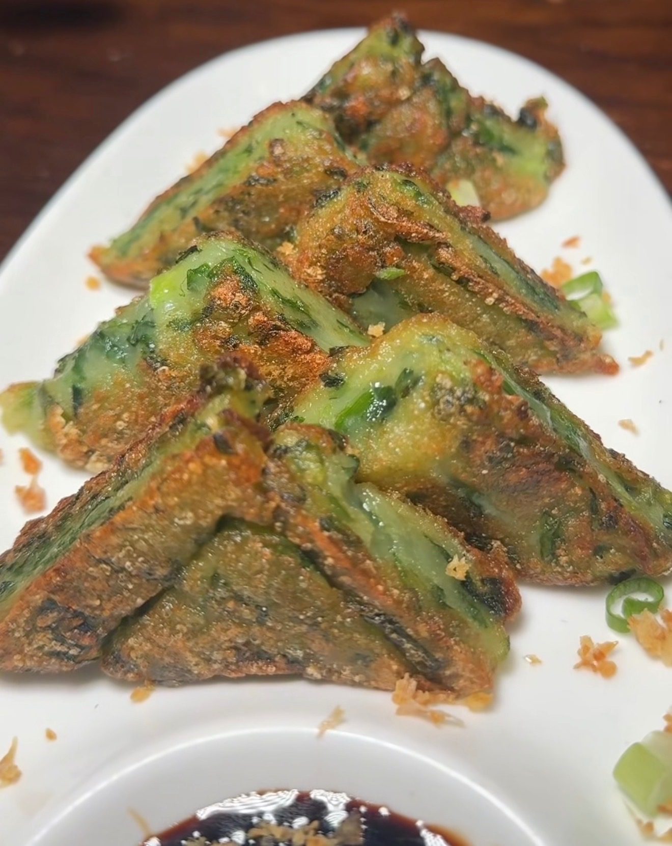 Chive Cake.