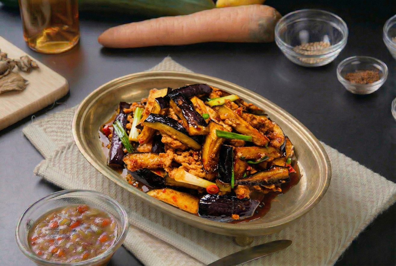 Eggplant Stir-Fried.