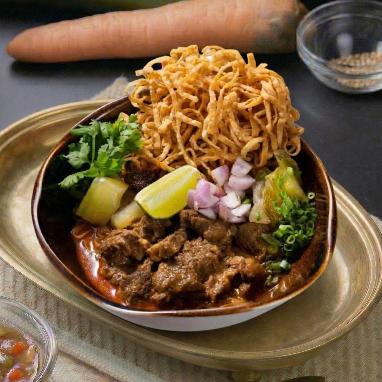 Khao Soi Beef Stew.