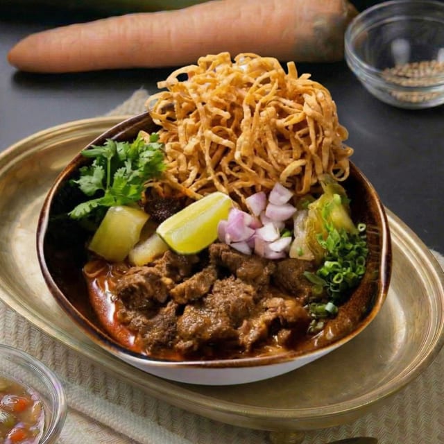 Khao Soi Beef Stew.