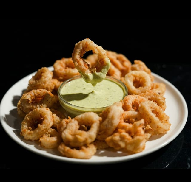 Crispy Fried Calamari.