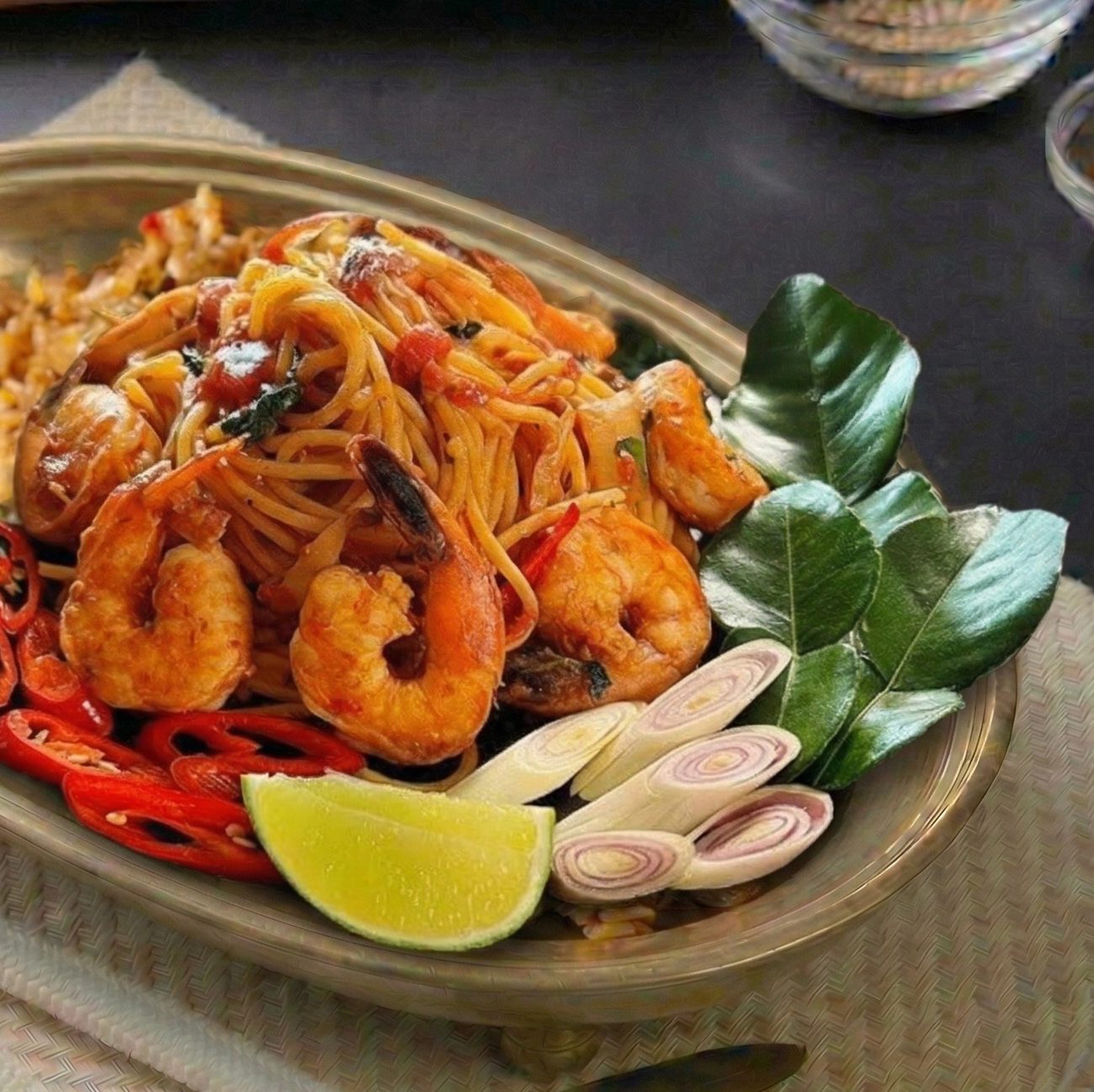 Pasta Tom Yum.