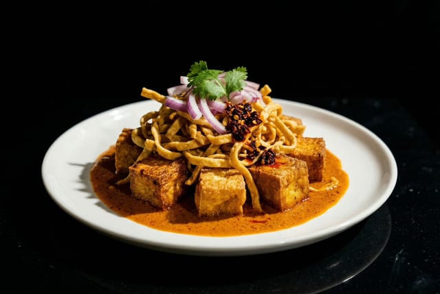 Khao Soi Tofu.