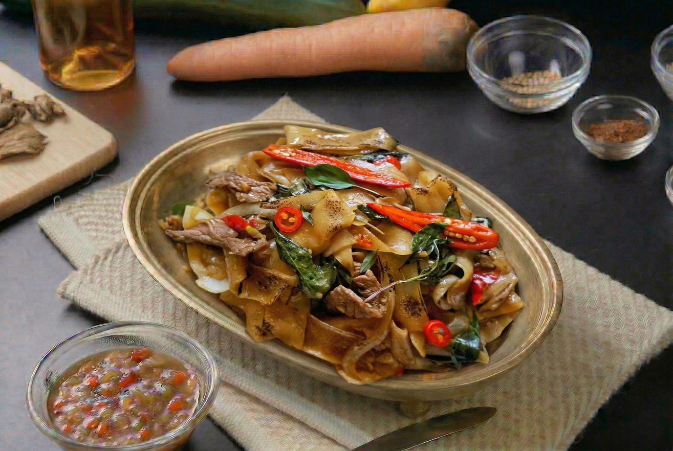 Drunken Noodles.