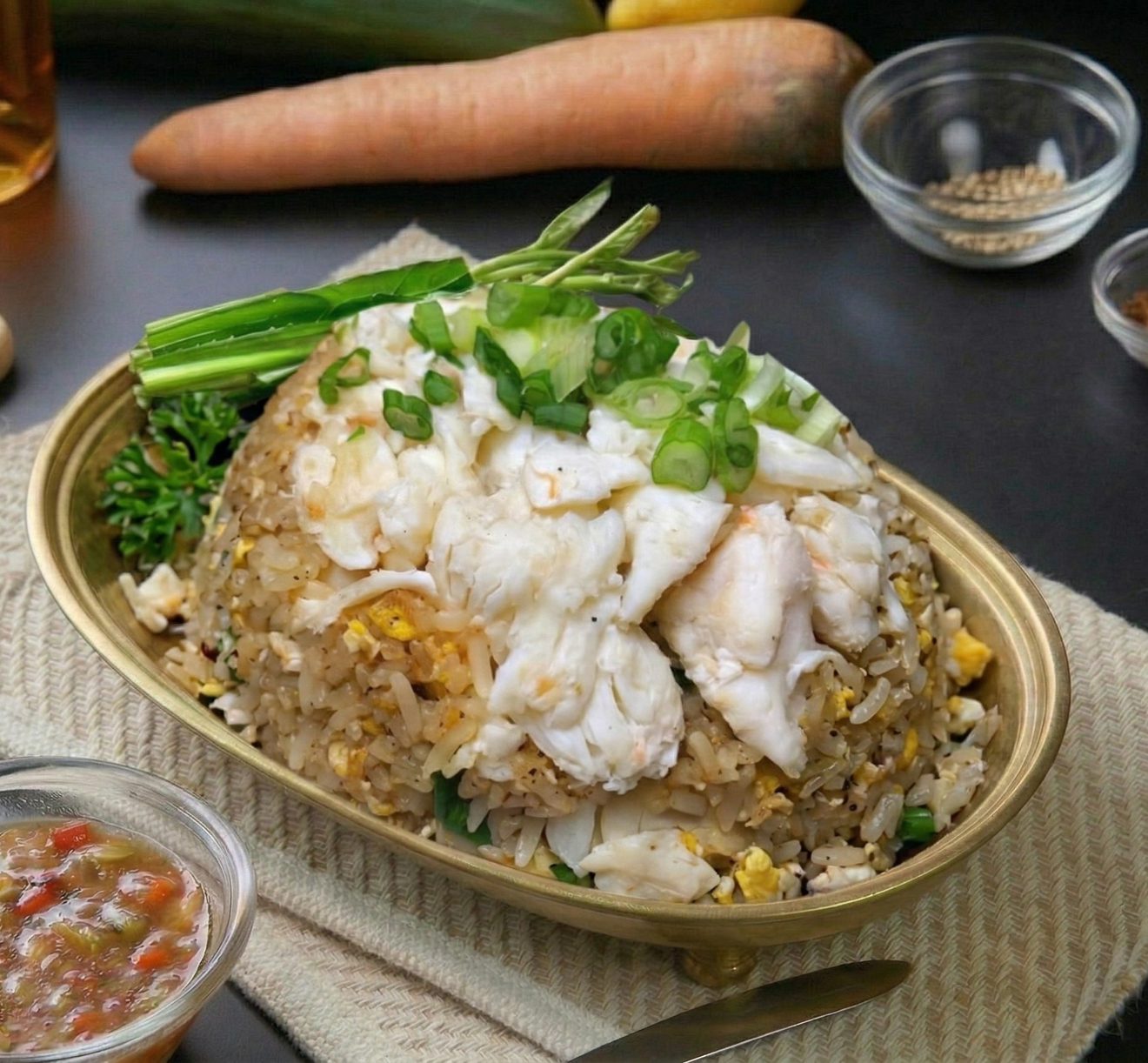 Crab Fried Rice.