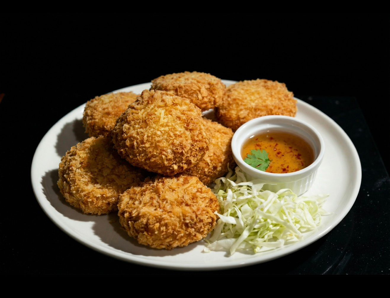 Crispy Shrimp Cake.