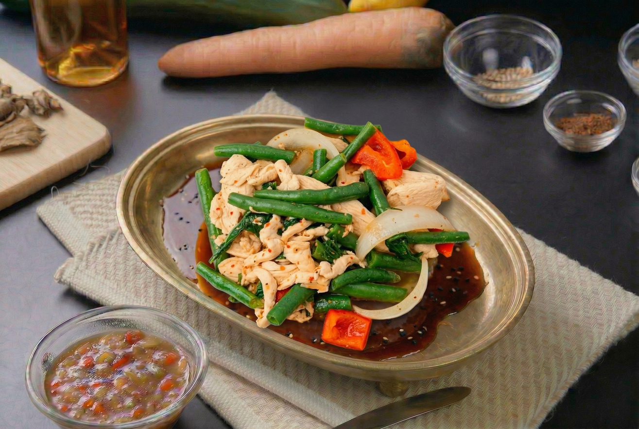 Chili Basil Stir-Fried.