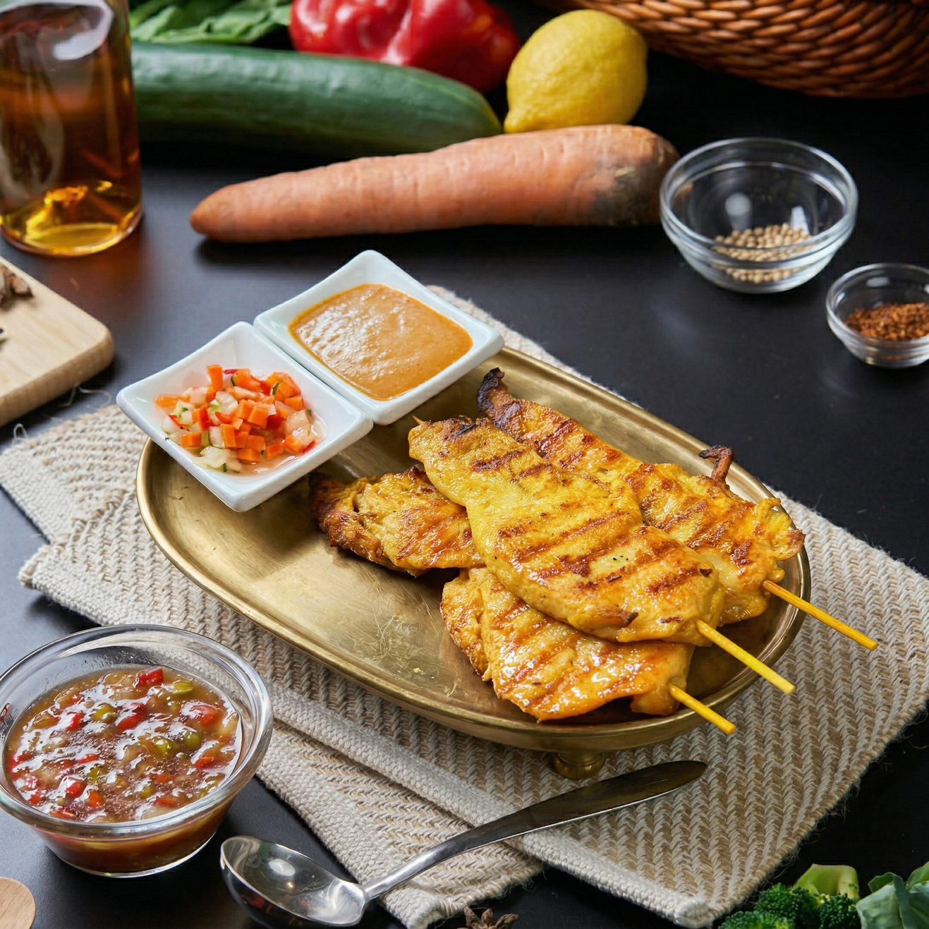 Chicken Satay.