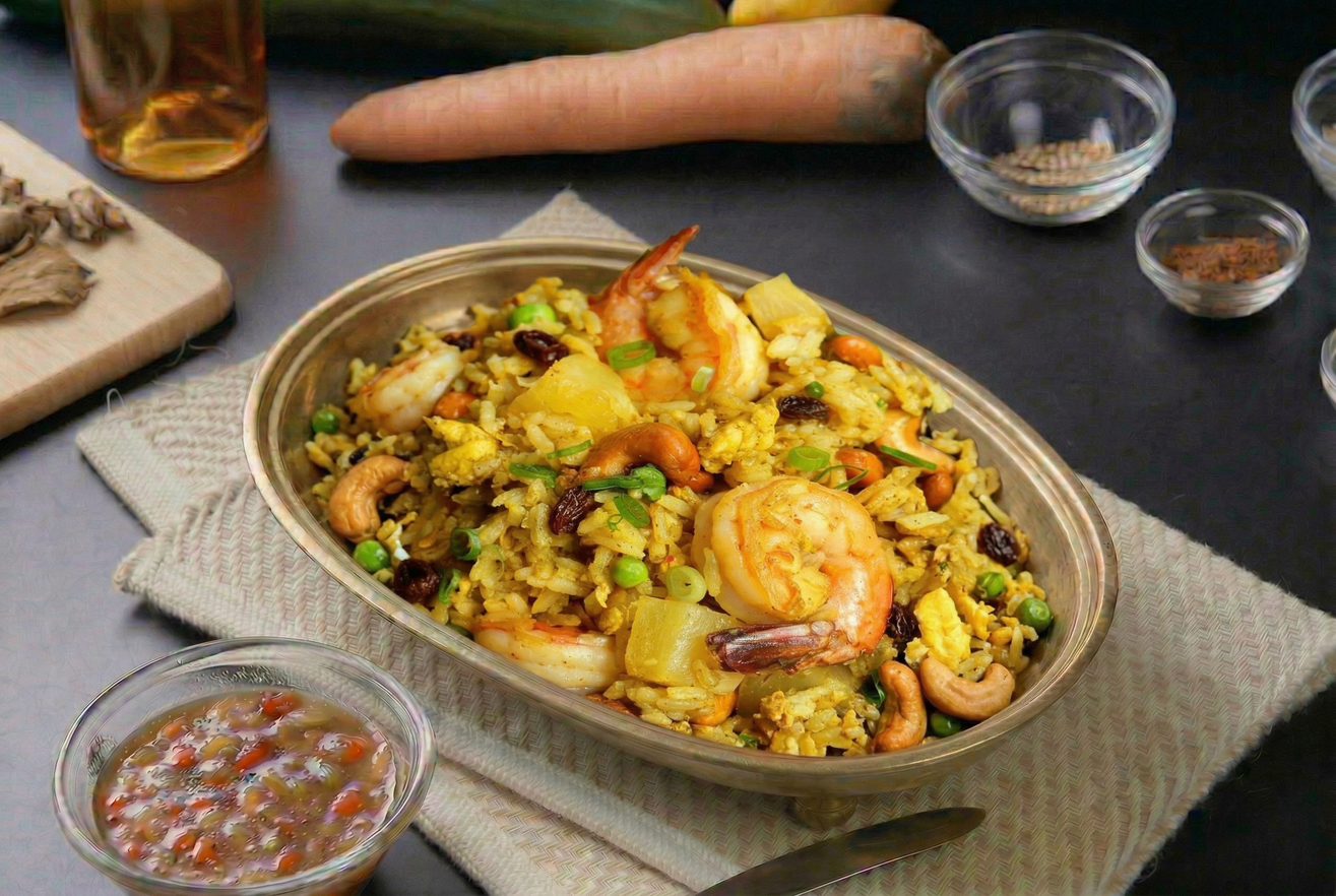 Pineapple Fried Rice.