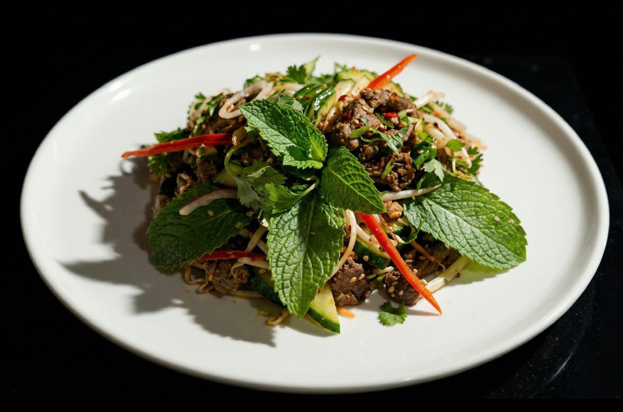 Yum Neua Yang (Grilled Beef Salad).