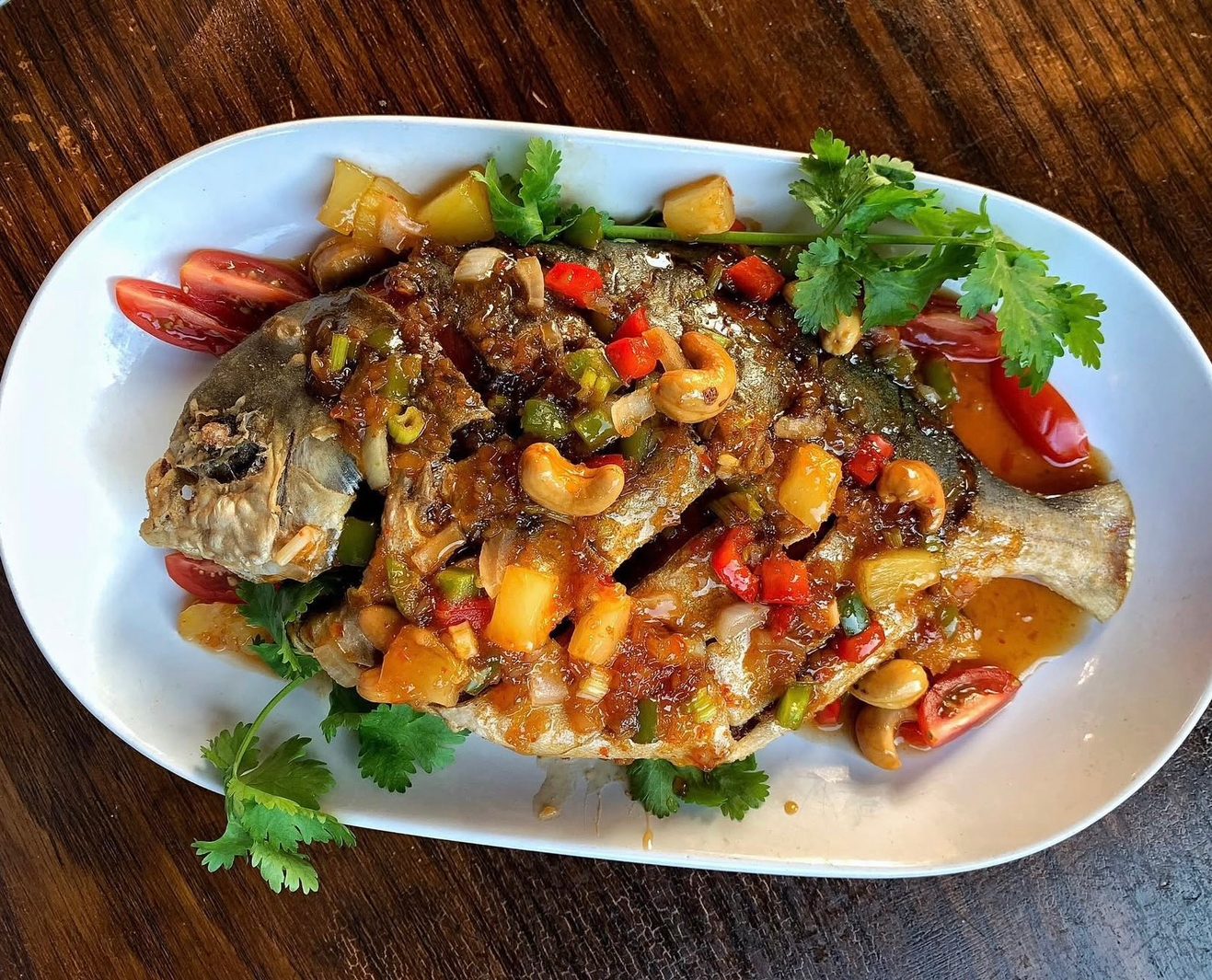 Crispy Pompano.