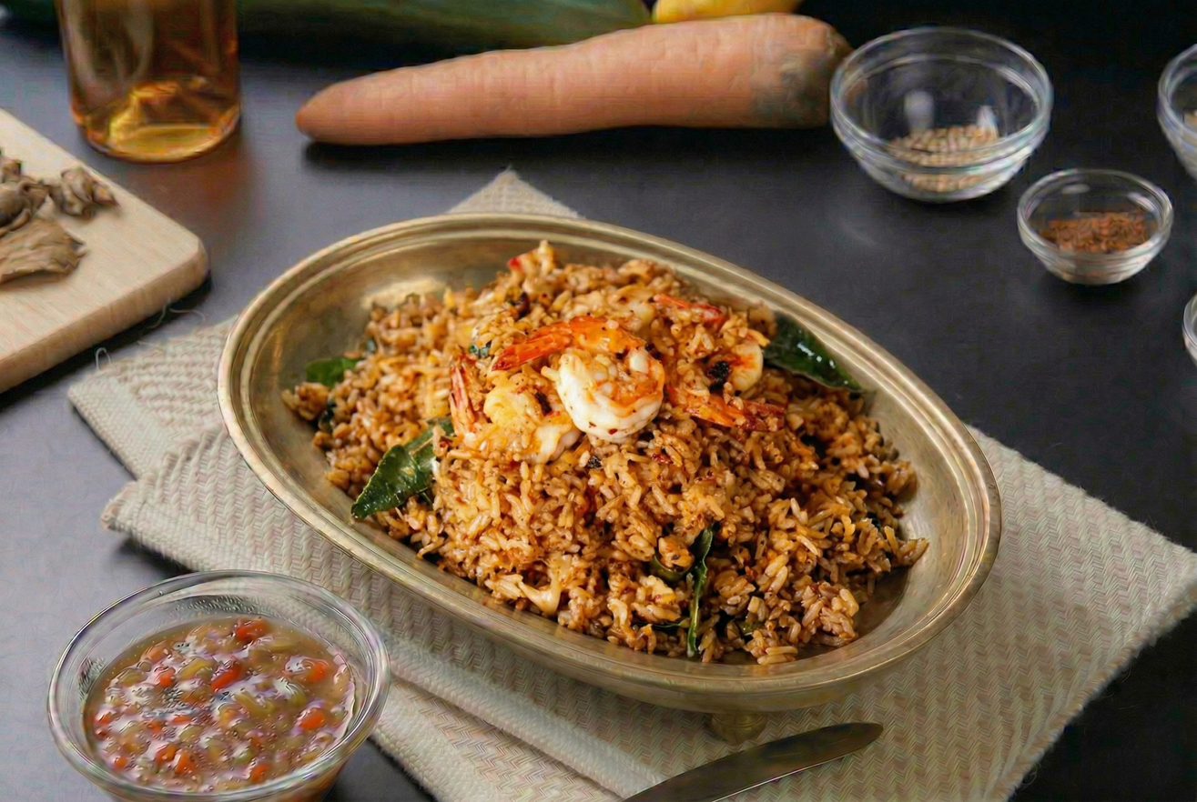 Tom Yum Fried Rice.