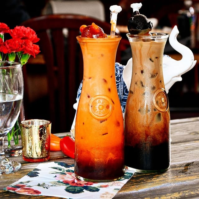 Thai Iced Coffee.